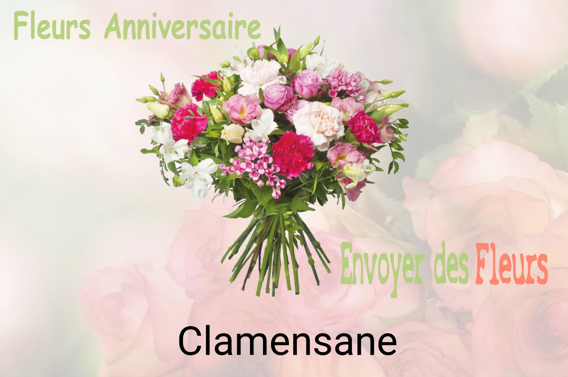 Bouquet de fleurs d’anniversaire livré à Clamensane